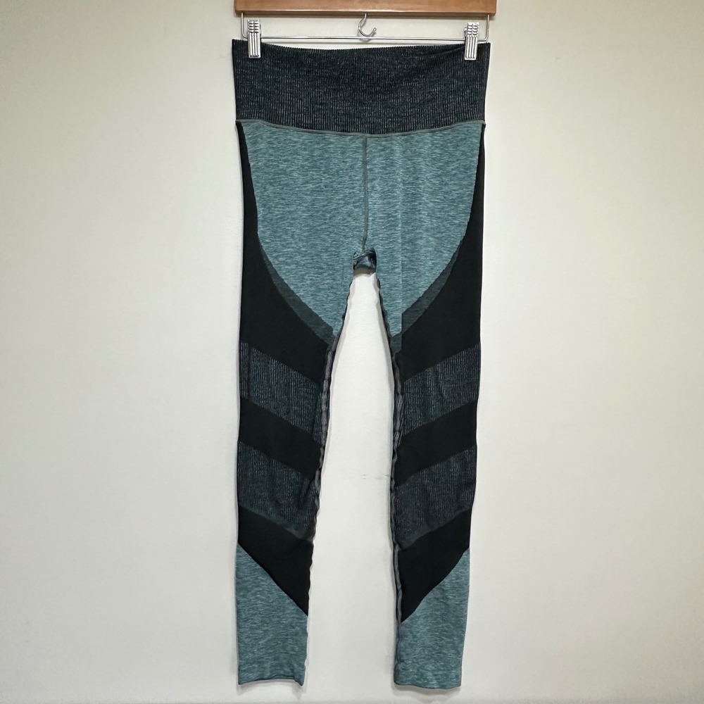 Alo Yoga High-Waist Lift Colorblock 28"‎ Leggings Womens L Athletic Compression